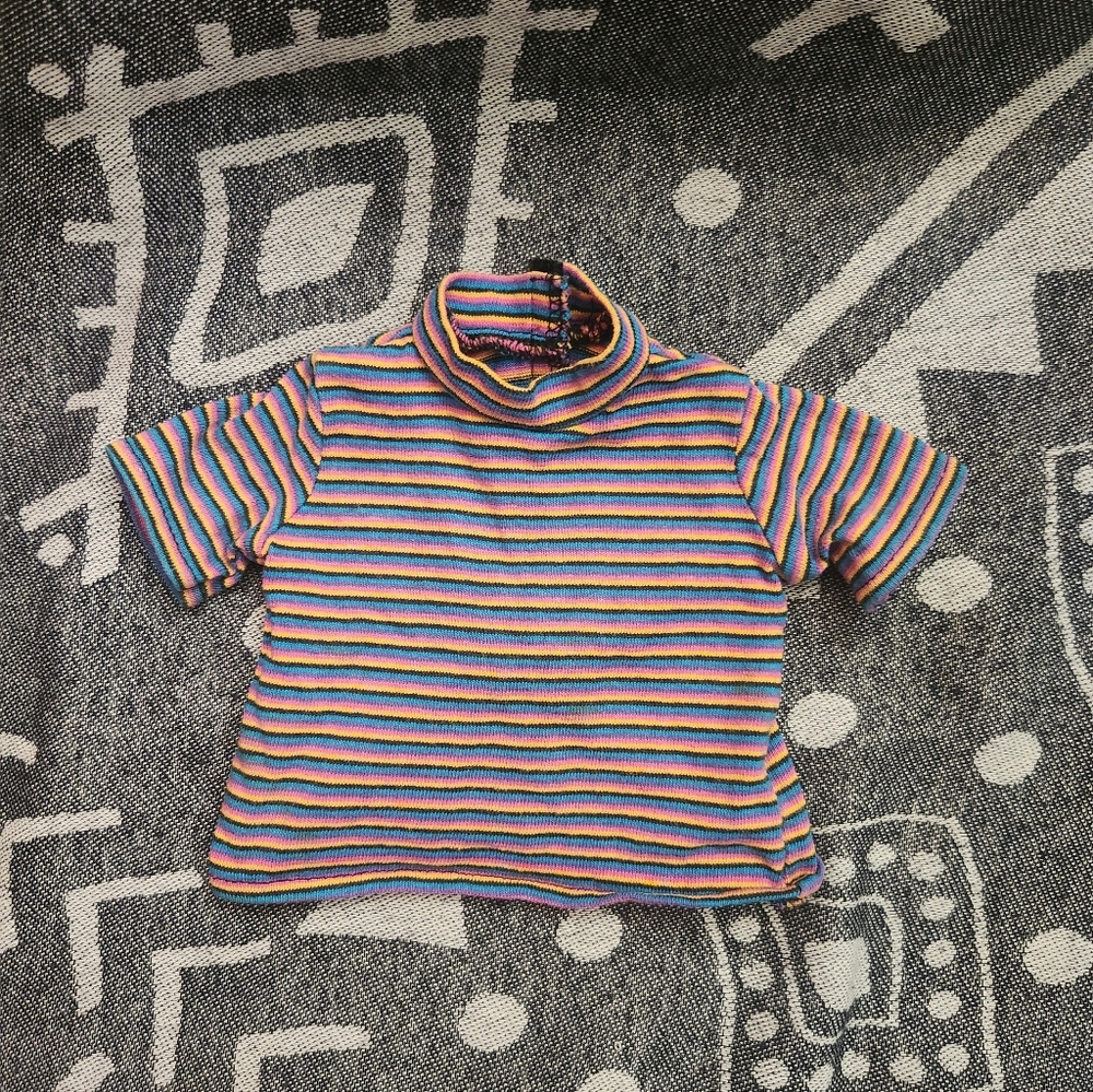 American Girl Pleasant Company Striped Top Only From First Day Outfit 1996